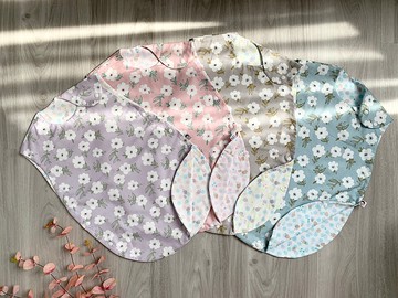 夏日的清新小白花防踢被 防踢背心 彌月禮