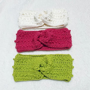 Aprilnana_手工編織髮帶