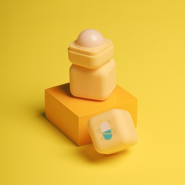 超補水護唇小方糖｜無色滋潤玫瑰