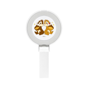 【正版授權】Disney經典-奇奇蒂蒂的點心時間15W磁吸支架無線充電器