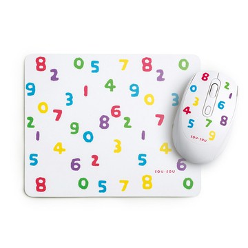 SOU．SOU十數昆 四鍵式靜音滑鼠+鼠墊組合包【九乘九購物網】