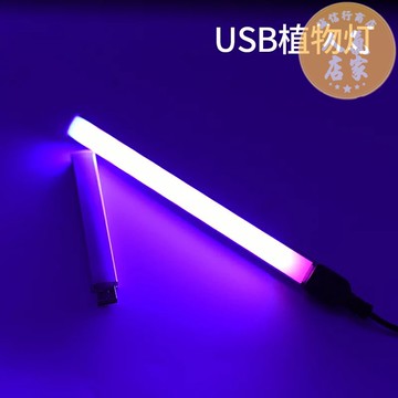 USB植物燈 LED植物燈 補光燈 LED植物燈生長燈 家用室內仿太陽光補光燈紅藍光多肉上色 迷你usb