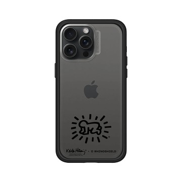 iPhone 15 Pro Max Mod NX 黑 - Keith Haring - 發光的嬰兒®