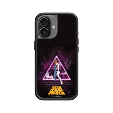 iPhone 17 Mod NX -邊框背蓋組合 (相機按鈕) 黑 - 迪士尼-星際大戰 Star Wars - 天行者路克-復古系列