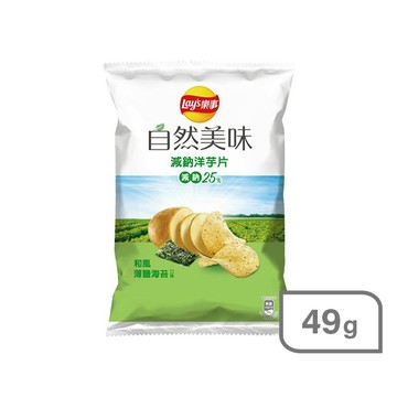 樂事自然美味49g-和風薄鹽海苔