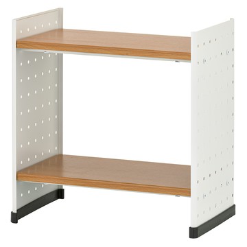 ikloo 宜酷屋 貴族風延伸式組合書櫃 雜誌版 42.5 x 24.5 x 43.5cm  白色  1個