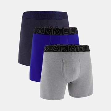 UA 男 Perf Tech Mesh 6吋四角褲(3入) 人氣新品