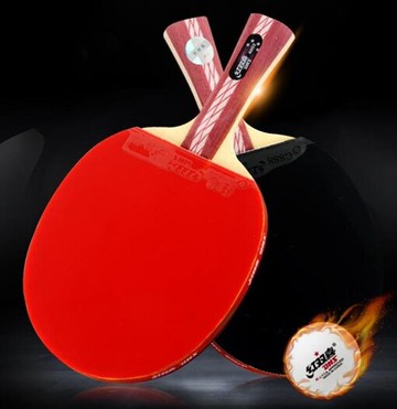 乒乓球拍四星4星3三星學生初學者直拍橫拍 年終鉅惠 可開發票