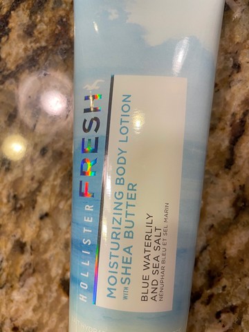 美國潮牌Hollister Fresh 潤膚身體乳液