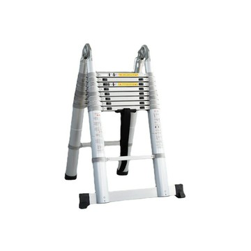優樂悅~家用室內外裝修耐寒升降便攜人字梯多功能伸縮關節加厚鋁合金梯子