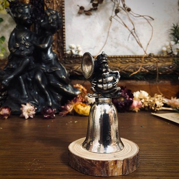 美國迪士尼-Disney-人物正版鍍銀小餐鈴