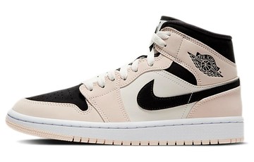 JORDAN 1 MID BARELY ORANGE WOMENS