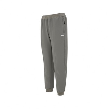 FILA 男內刷毛防潑水平織長褲-深灰 1PNZ-5105-RG