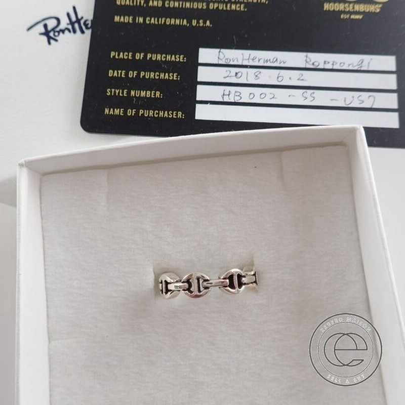 Hoorsenbuhsホーセンブース Hb002 Ss Dame Tri Link トライリンクリング Us7 14号 指輪 シルバー 通販 Lineポイント最大0 5 Get Lineショッピング