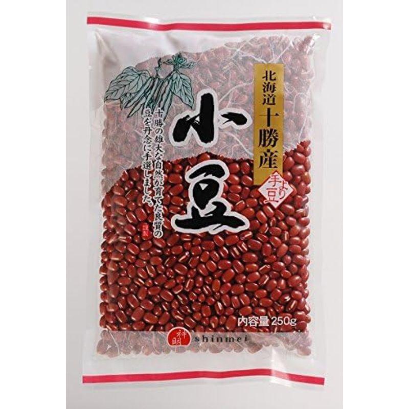 流通革命 神明産業 北海道十勝産 小豆 250ｇ×20袋×1ケース