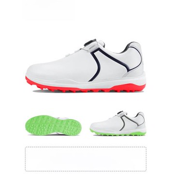 美國PGA軟底高爾夫球鞋女士防水鞋子IP射出中底 旋鈕鞋帶防滑鞋釘