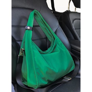 慵懶風大包芃芃原創設計休閑百搭2025尼龍布大容量文藝單肩斜挎包