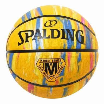 Spalding バスケットボール マーブル イエロー ラバー 6号球 バスケ バスケット 84 410z 通販 Lineポイント最大get Lineショッピング