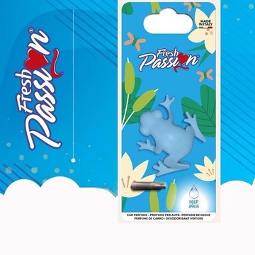 FRESH PASSION 藍色青蛙造型空間香氛