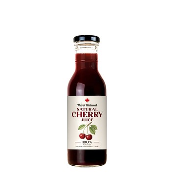 自然思維 天然櫻桃原汁350ml(無糖/100％櫻桃汁/原裝進口)