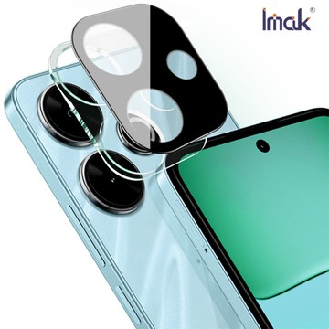 Imak 艾美克 POCO M6 4G 鏡頭玻璃貼(一體式)(曜黑版) 奈米吸附 鏡頭貼 鏡頭保護貼 鏡頭膜