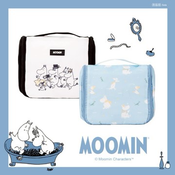 【TLCSTORE卡若特品牌館】Moomin嚕嚕米姆明旅行盥洗包/旅行化妝包-2色可選