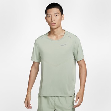 NIKE DF RISE 365 SS 男跑步短袖 綠-CZ9185372