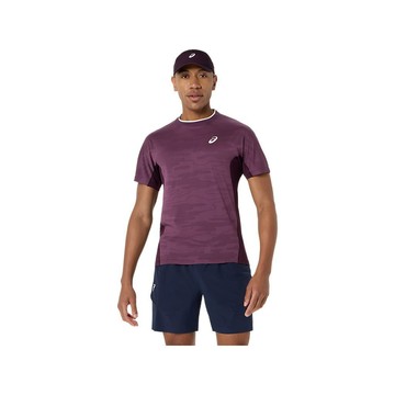 【曼森體育】ASICS 亞瑟士 短袖上衣 男款 ACTIBREEZE 美網 海外版 網球上衣 2041A419 選手同款