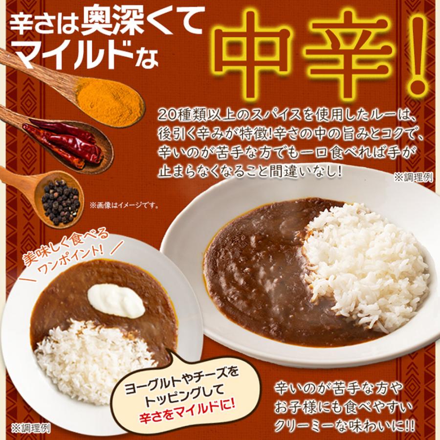 美味しいレトルト食研カレー4食(200g×4袋) 20種類以上のスパイス使用！ SM00011161