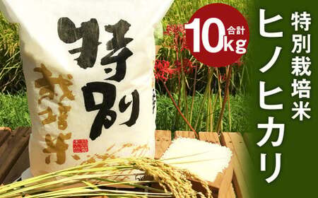 特別栽培米 ヒノヒカリ 10kg (5kg×2)