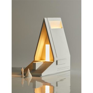 壁光里婚禮小夜燈教堂結婚新婚禮物創意氛圍女生臥室訂婚