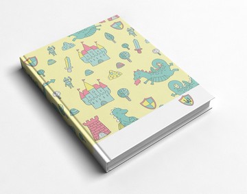 洛可可草莓 WELKIN手創 _筆記本/手帳/日記本-侏羅紀小恐龍樂園