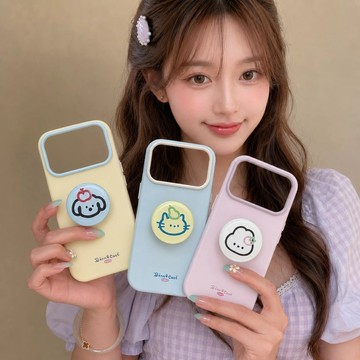 奶黃溫柔手機殼防指紋適用蘋果17/16PROMAX小衆防摔iPhone15/14Pro大孔鏤空13軟殼12保護殼