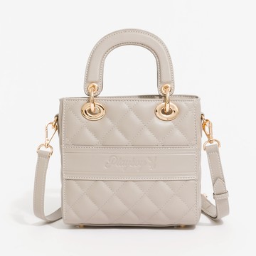 PLAYBOY - 小手提包附長背帶  Loving heart系列 - 灰色