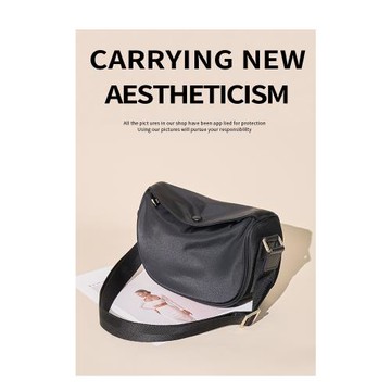 包包女斜挎包女包尼龍包帆布包百搭小眾設計馬鞍包單肩包挎包小包