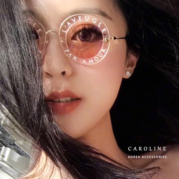 小蜜蜂個性個英文字母太陽眼鏡 69852