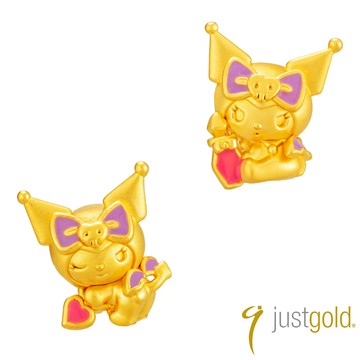 【Just Gold 鎮金店】天使與惡魔 黃金串珠(任選)