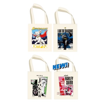 *【DC】漫畫帆布袋-蝙蝠俠/小丑/小丑女/氪普托