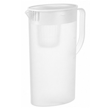 FaSoLa 食品用PP清透冷水壺 XS-060  白色  1個  2L