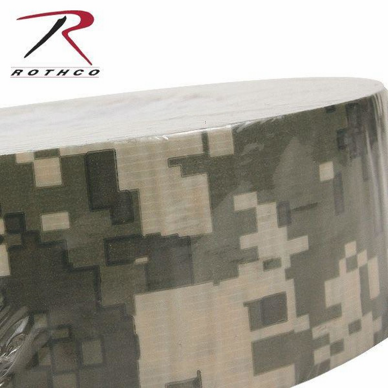ACU  カラー  ミリタリー  ダクトテープ ROTHCO ミリタリーアイテム Rothco ロスコ ミリタリー ダクト