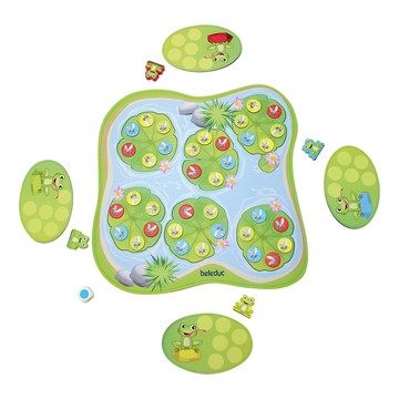 Hape beleduc貝樂多 桌遊-青蛙捉蒼蠅