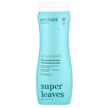 ATTITUDE, Super Leaves™，特溫和洗髮水，無香型，16 液量盎司（473 毫升）