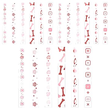 CARD LOVER 信的戀人 slim和紙便利貼  微動浮光  3本  1組