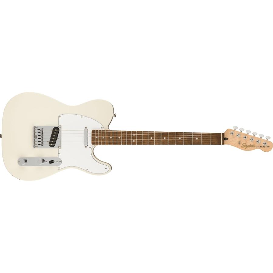 Squier by Fender   Affinity Series Telecaster Laurel FB White Pickguard Olympic White  PG-10アンプ付属エレキギター初心者セット