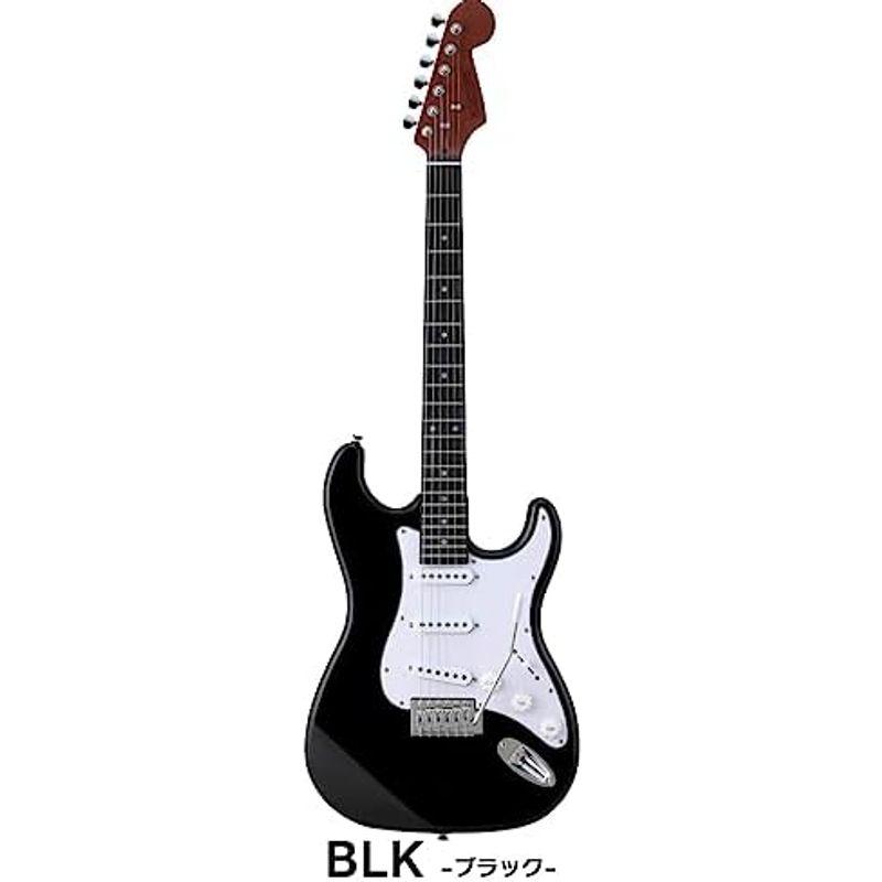 エレキギター BUSKER'S BST-Standard BLK ストラトキャスタータイプ ローステッドメイプル ブラック 黒 バスカーズ