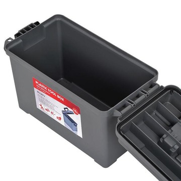 手提多功能工具箱鋰電池大號邊箱手提式車載家用五金工具收納維修