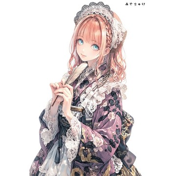 【9 月新款】07-141-0327 人物貼紙 幻想復古浪漫喫茶
