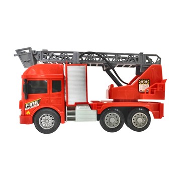 888ezgo IC音樂消防車 雲梯車 有噴水功能 摩輪超會跑  紅色  1個