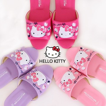 親子款 Hello Kitty 酷洛米 三麗鷗台灣製造輕量舒適 室內拖鞋 平底拖鞋 居家拖鞋 兒童拖鞋 親子拖鞋 LJB