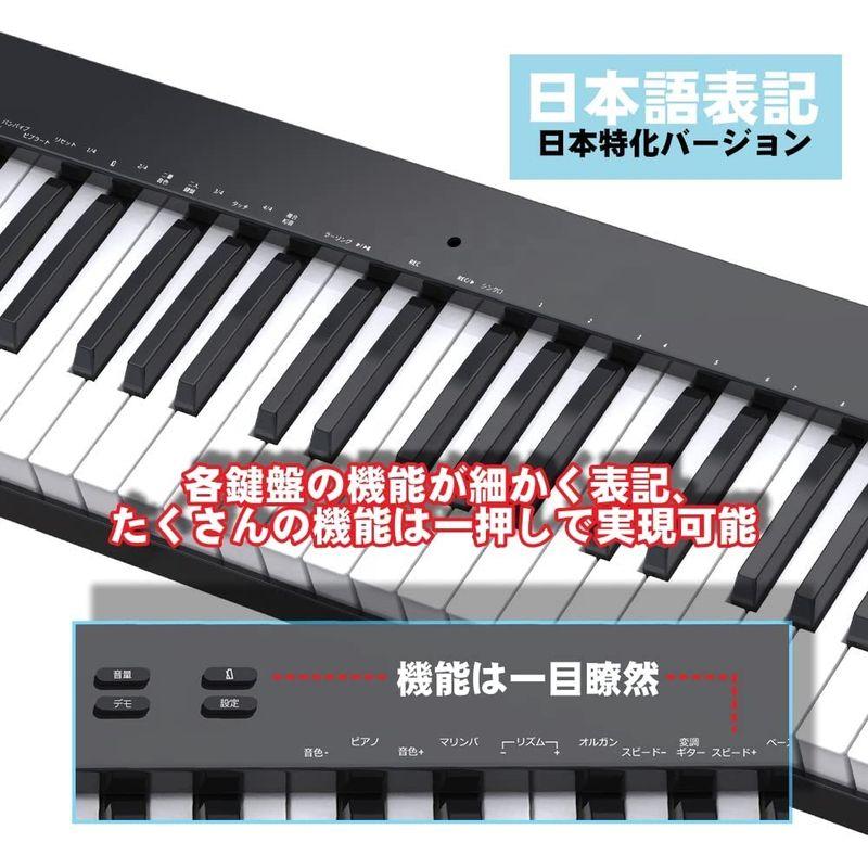 ピアノスタンドセットニコマク NikoMaku 電子ピアノ 88鍵盤 SWAN-S 2022年７月最新 日本語表記パネル MIDI対応 コン